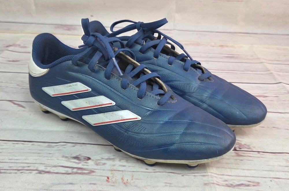 Adidas Copa Pure 2.3 FG J Blue SOccer Cleats Youth Size 6 IE4905